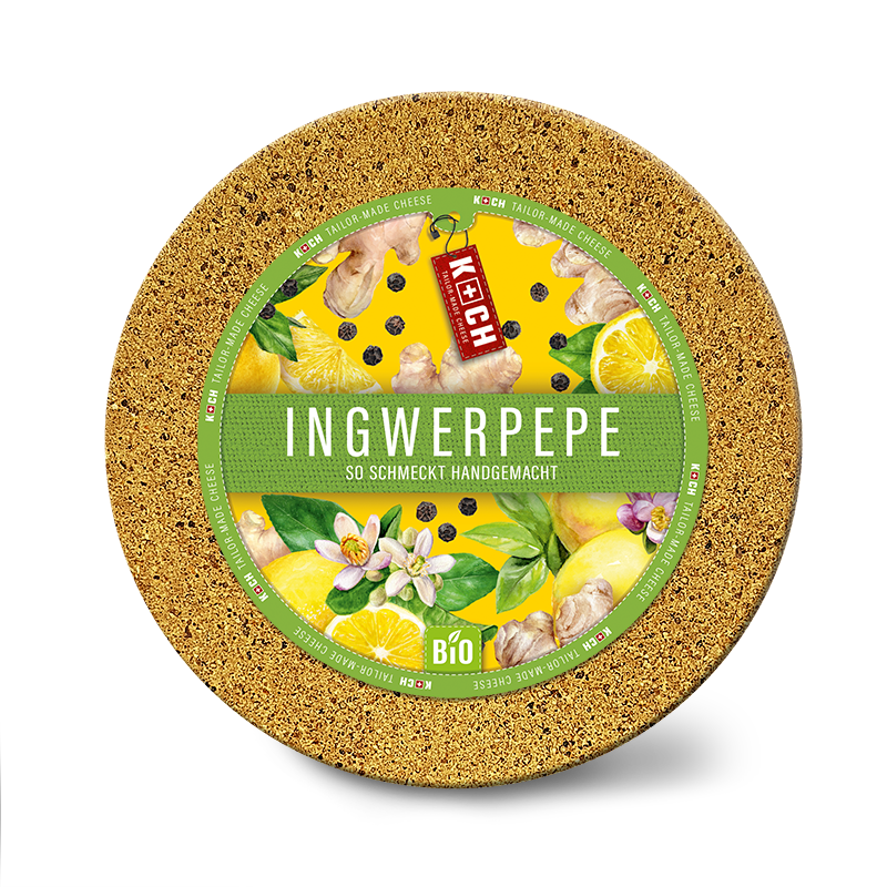 Koch-Cheese Kaeselaib Ingwerpepe