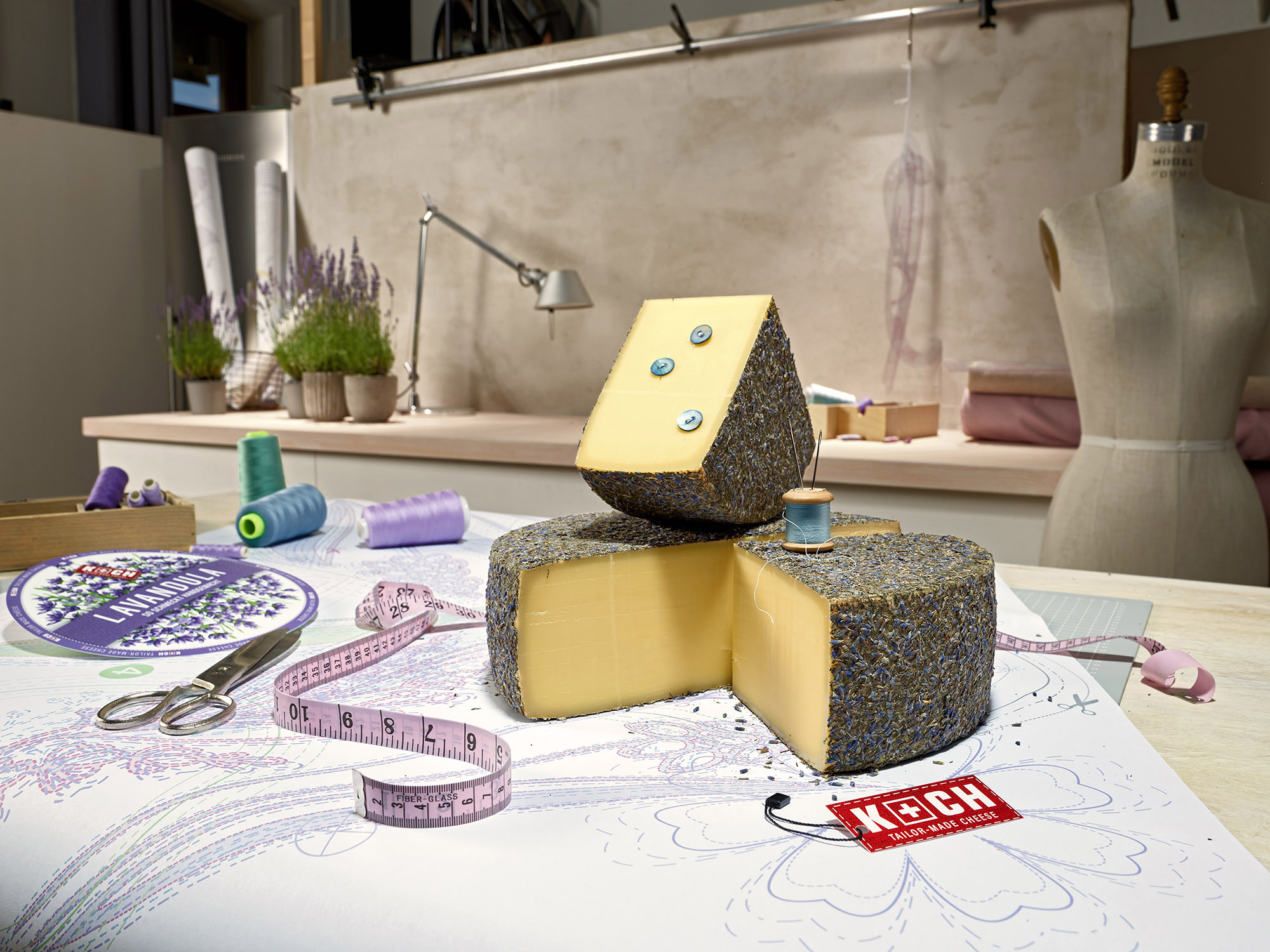 Koch Cheese Tailor-Made Motiv Lavandula